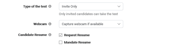 Window Proctoring locks the test window and prevents candidates from switching to other browsers (chat, search etc) during tests